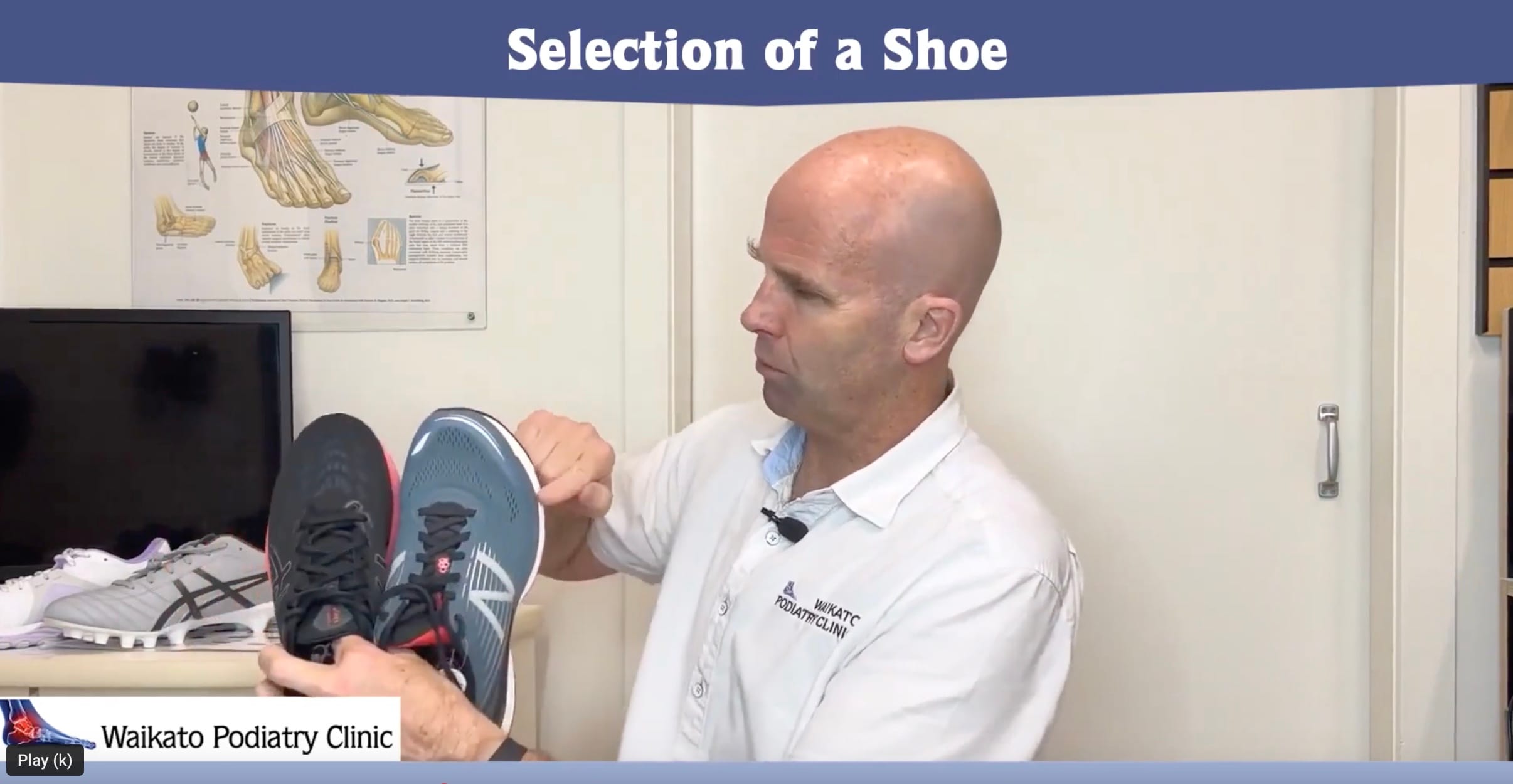 Selecting a shoe